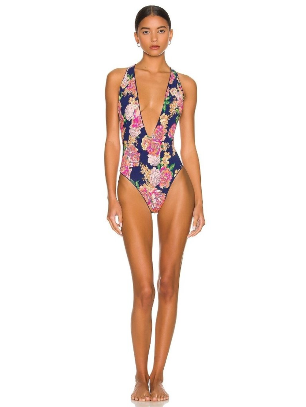 Maaji Tiky Reversible One Piece in Indigo Blue